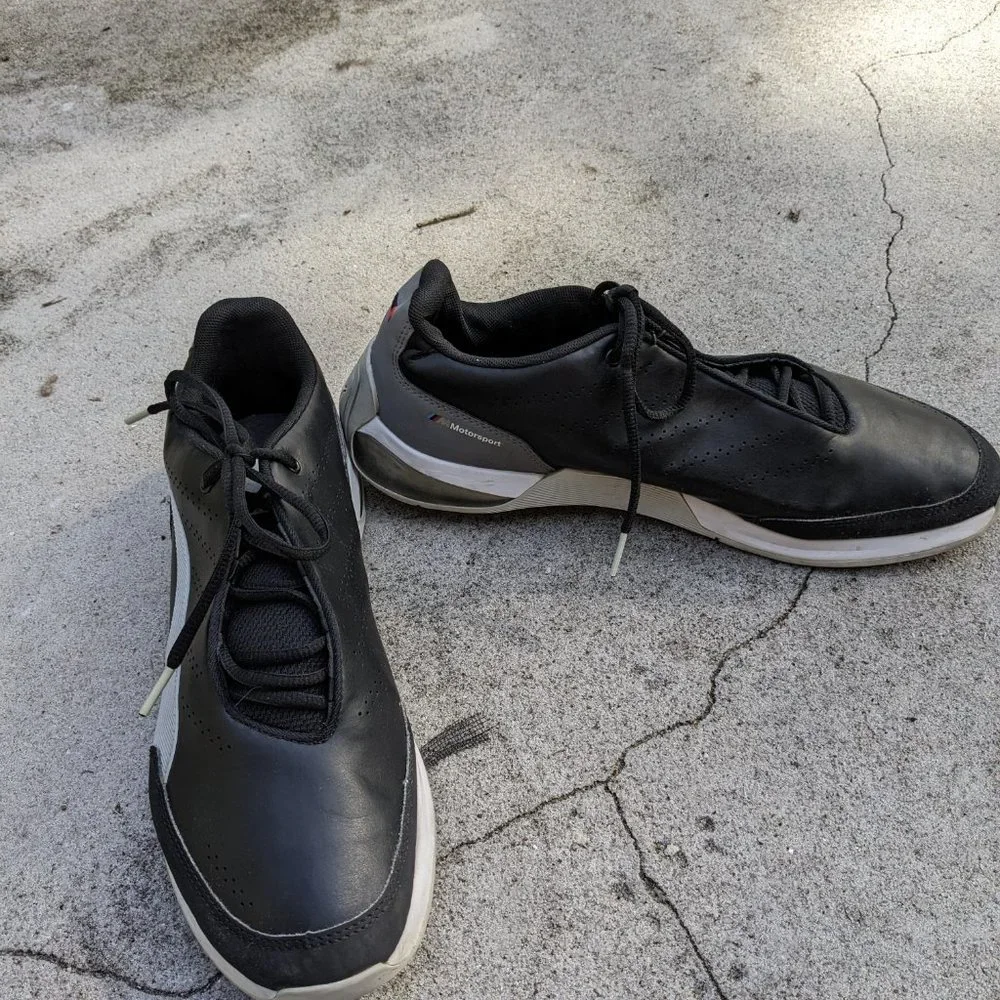 Mens Puma BMW Motorsport  339926-01 Black 12R Mens Sneakers Shoes